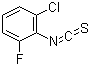 (2-Chloro-6-fluorophenyl)isothiocyanate molecular structure (CAS 899806-25-8)