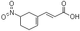 structure of CAS# 899809-64-4, (2E)-3-(5-Nitro-1-cyclohexen-1-yl)-2-propenoic acid
