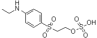 CAS 登录号：89986-40-3, N-乙基-4-(2-硫酸根乙基磺酰基)苯胺