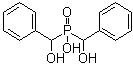Bis(alpha-hydroxybenzyl)phosphinic acid molecular structure (CAS 90-09-5)