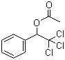 structure of CAS# 90-17-5, 2,2,2-Trichloro-1-phenylethyl acetate