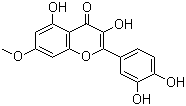 鼠李素分子结构 (CAS 90-19-7)