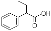 structure of CAS# 90-27-7, 2-Phenylbutyric acid