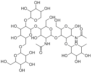 structure of CAS# 9001-00-7, Bromelain