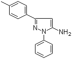 structure of CAS# 90012-40-1, 5-Amino-3-(4-methylphenyl)-1-phenylpyrazole