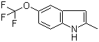 2-Methyl-5-(trifluoromethoxy)-1H-indole molecular structure (CAS 900182-99-2)