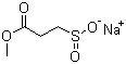 structure of CAS# 90030-48-1, Sodium 3-methoxy-3-oxopropane-1-sulfinate