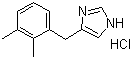 structure of CAS# 90038-01-0, Detomidine hydrochloride