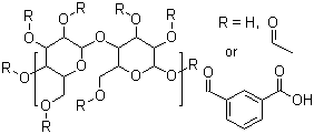 Cellulose acetate phthalate molecular structure (CAS 9004-38-0)
