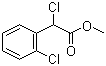 structure of CAS# 90055-47-3, 2,2'-Diclorophenylacetic acid methyl ester