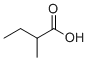 2-Methylbutanoic acid molecular structure (CAS 9007-16-3)
