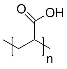 聚丙烯酸分子结构 (CAS 9007-20-9)
