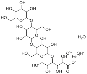 CAS 登录号：9007-72-1, 羧麦芽糖铁