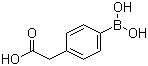 structure of CAS# 90111-58-3, 4-(Carboxymethyl)phenylboronic acid