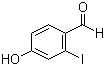 structure of CAS# 90151-01-2, 4-羟基-2-碘苯甲醛