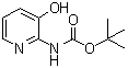 structure of CAS# 902835-93-2, N-(3-羟基-2-吡啶基)氨基甲酸叔丁酯