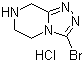 structure of CAS# 903130-08-5, 3-Bromo-5,6,7,8-tetrahydro-[1,2,4]triazolo[4,3-a]pyrazine hydrochloride