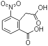 2-Carboxy-6-nitrobenzeneacetic acid molecular structure (CAS 90322-71-7)