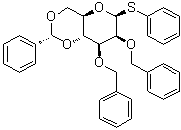 CAS 登录号：903881-30-1, 苯基 2,3-二-O-(苯基甲基)-4,6-O-[(R)-苯基亚甲基]-1-硫代-beta-D-吡喃甘露糖苷