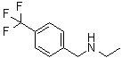 structure of CAS# 90390-12-8, N-[4-(Trifluoromethyl)benzyl]ethanamine