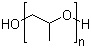 Poly[oxy(methyl-1,2-ethanediyl)] molecular structure (CAS 9042-19-7)