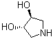 (3S,4S)-吡咯烷-3,4-二醇分子结构 (CAS 90481-32-6)
