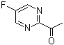 2-Acetyl-5-fluoropyrimidine molecular structure (CAS 905587-44-2)