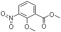 structure of CAS# 90564-26-4, 2-甲氧基-3-硝基苯甲酸甲酯