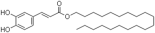 3-(3,4-Dihydroxyphenyl)-2-propenoic acid eicosyl ester molecular structure (CAS 905726-67-2)