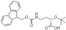CAS 登录号：905857-46-7, (2S)-2-叔丁氧基-4-[[芴甲氧羰基]氨基]丁酸