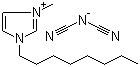 CAS # 905972-84-1, 1-Octyl-3-methylimidazolium dicyanamide, 1-Methyl-3-octyl-1H-imidazolium salt with cyanocyanamide