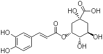 structure of CAS# 906-33-2, Neochlorogenic acid