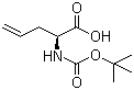 structure of CAS# 90600-20-7, (S)-N-Boc-allylglycine