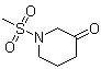 CAS 登录号：906360-16-5, 1-(甲基磺酰基)-3-哌啶酮