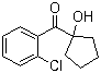 CAS # 90717-17-2, (2-Chlorophenyl)(1-hydroxycyclopentyl)methanone, 1-Hydroxycyclopentyl 2-chlorophenyl ketone