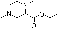 structure of CAS# 90729-01-4, Ethyl 1,4-dimethylpiperazine-2-carboxylate