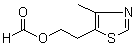 structure of CAS# 90731-56-9, 4-Methyl-5-thiazoleethanol 5-formate