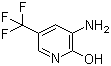 structure of CAS# 90778-25-9, 3-Amino-2-hydroxy-5-trifluoromethylpyridine
