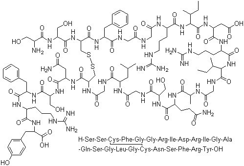 CAS 登录号：90817-13-3, 心钠素 III