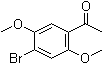 structure of CAS# 90841-64-8, 4'-Bromo-2',5'-dimethoxyacetophenone