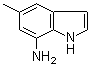 structure of CAS# 90868-10-3, 5-甲基-1H-吲哚-7-胺