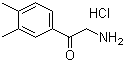 CAS 登录号：90874-60-5, 2-氨基-1-(3,4-二甲基苯基)乙酮盐酸盐