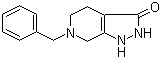 CAS # 909187-64-0, 1,2,4,5,6,7-Hexahydro-6-(phenylmethyl)-3H-pyrazolo[3,4-c]pyridin-3-one