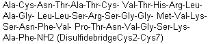 structure of CAS# 90954-53-3, Human calcitonin gene-related peptide 1