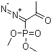 structure of CAS# 90965-06-3, Dimethyl (1-diazo-2-oxopropyl)phosphonate