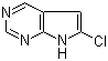 structure of CAS# 90994-17-5, 6-Chloro-7H-pyrrolo[2,3-d]pyrimidine