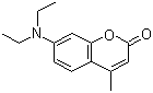 structure of CAS# 91-44-1, 荧光增白剂 52