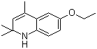 structure of CAS# 91-53-2, 乙氧基喹啉