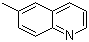 6-甲基喹啉分子结构 (CAS 91-62-3)