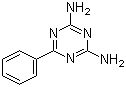 structure of CAS# 91-76-9, 2,4-Diamino-6-phenyl-1,3,5-triazine